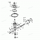 H0093F88A Crankshaft And Piston (84a Thru 87a Models)