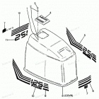 H1258C88A Engine Cover Bayliner Models