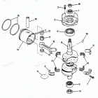 H0507C88B Коленвал и поршни