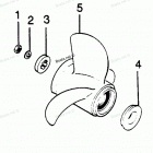H1251A88B Flared Hub Props