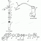 H0856X87B Parts Breakdown Tilt Cylinder, Trim Cylinder, Moto...