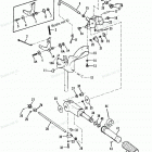 H0092S87A Tiller Handle And Throttle Linkage (84a-92b & Ser....