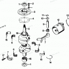 H0508M87A Crankshaft And Piston Group