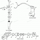 H0856C87B Parts Breakdown Tilt Cylinder, Trim Cylinder, Moto...