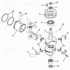 H0507F87C Коленчатый вал & Поршень