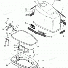 H0858V87B Engine Cover And Support Plate