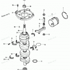 H1251X87A Коленвал и поршни