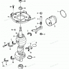 H0856C87A Коленвал и поршни