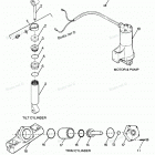 H0856V87B Parts Breakdown Tilt Cylinder, Trim Cylinder, Moto...