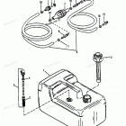 H0092F86A Fuel Tank And Line (plastic - 3.2 Gallon)