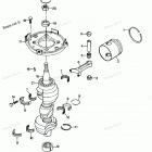 H0857F86A Коленвал и поршни