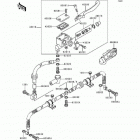 Bayou 300 (KLF300-B3) Главный тормозной цилиндр,передний