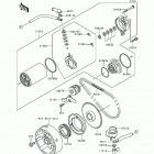 Bayou 300 (KLF300-B3) Starter motor(klf300-b2 / b3 / b4)