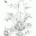Bayou 300 (KLF300-B3) Головка цилиндра