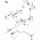 Bayou 300 (KLF300-B3) Механизм переключения передач