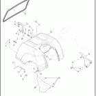 FLHTCUTG 1MAF TRI GLIDE ULTRA (2023) BODY ASSEMBLY AND SIDE COVERS - FLHTCUTG
