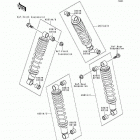 Bayou 300 (KLF300-B3) Амортизатор