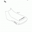 Bayou 300 (KLF300-B3) Сидение