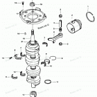 H1251X85A Crankshaft And Piston Group
