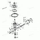 H0095H84K Crankshaft And Piston (84a Thru 87a Models)