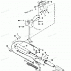 H0092X84B Tiller Handle-twist Grip Throttle (ser. # E090400 ...
