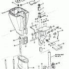 H0152S84A Swivel Bracket And Driveshaft Housing (all Models)