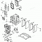 H0092X84B Cylinder Block (84a Thru 87a Models)
