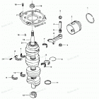 H1251X84A Crankshaft And Piston Group
