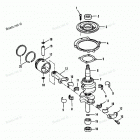 H0092284D Crankshaft And Piston (88a-92b & Ser. # E000001 Th...