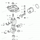 H0856F84B Коленвал и поршни