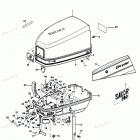 H0071H83D Engine Cover And Support Plate