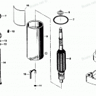 H0158H83D Electric Starter (158h3d, 158b3d)