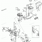 H0758H83F Motor Leg 756h2j, 756b2j, 756h3k, 756b3k Models