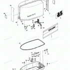 H0858H83G Engine Cover And Support Plate