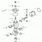 H0758H82J Crankshaft And Piston Group
