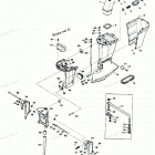 H0758H82E Motor Leg 758h2e, 758b2e, 758h3f, 758b3f Models