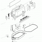 H0457H81M Engine Cover And Support Plate (model 459hoj And 4...