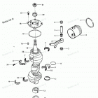H0850H81C Коленвал и поршни
