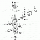 H1156H80C Crankshaft And Piston Group