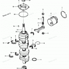 H1008H80A Crankshaft And Piston Group
