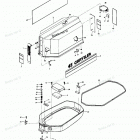 H0459H80J Engine Cover And Support Plate (model 459hoj And 4...
