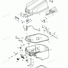 H0092H79F Engine Cover And Support Plate (alternator Models)