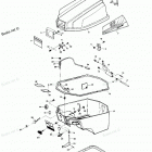 H0093H79F Engine Cover And Support Plate (alternator Models)