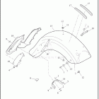 FLTRXSE 1TCL CVO ROAD GLIDE (2022) FENDER, REAR