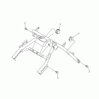 PHAZER RTX PZ50RTBW Кронштейн крепления (паук рулевой)