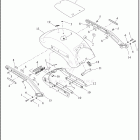 FLFB 1YF9 FAT BOY (2025) FENDERS AND SUPPORTS, REAR - FLFB, FLSTFI