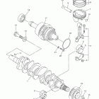 APEX RX10PAL/RX10PAR Коленчатый вал и Поршень