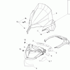 Skandic SWT 600 ACE (4-strokes) Стекло ветровое и консоль