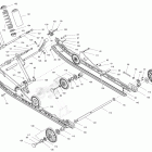 Tundra Sport 600ACE LFF 08- rear suspension base, front arm