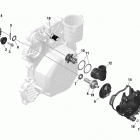 Skandic WT 600 ACE (4-strokes) Система охлаждения двигателя